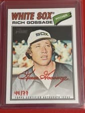 2026 Topps Heritage Real One Autographs Rich Gossage #ROA-RGO card