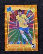 Gabriel Martinelli 2021 Panini Donruss Road to Qatar card