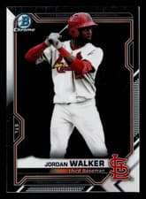 2021 Bowman Draft Chrome Jordan Walker #BDC-187
