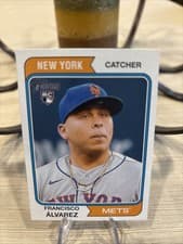 Francisco alvarez 2023 Topps Heritage card