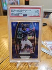Ronald Acuna Jr. 2018 Panini Chronicles Select card