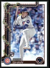 Matt Shaw 2025 Topps Holiday Base Set card
