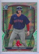 Roman Anthony 2023 Bowman Chrome Prospects card