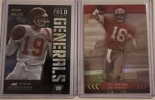 Joe Montana 2024 Finest For the Record card