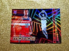 2024-25 Panini Photogenic Rookies In Motion Set Alexandre Sarr #14 card