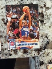 Lindsey Hunter 1993-94 Hoops Base Set card