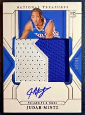 Judah Mintz 2024 Panini National Treasures card