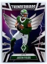 2025 Panini Phoenix Thunderbirds Justin Fields #40