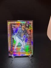 2025 Topps Chrome Logofractor Edition Base Set Pete Alonso #136 card