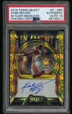 Kobe Bryant 2019 Panini Prizm Signatures card
