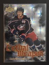 2025-26 SkyBox Metal Universe Lethal Weapon Zach Werenski #LW-2 card