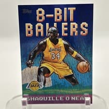 Shaquille O'Neal 2025 Topps 8-Bit Ballers card