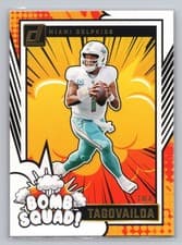 2024 Donruss Bomb Squad Tua Tagovailoa #19 card