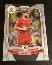Harvey Elliott 2021 Panini Prizm Premier League card