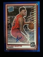 2025-26 Donruss Optic Autographs Alijah Martin #26 card
