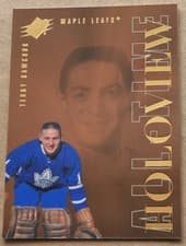 2024-25 SPx All-Time Holoview Terry Sawchuk #ATG-TS card
