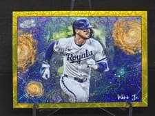 Bobby Witt Jr. 2025 Topps Cosmic Chrome Stars In The Night card