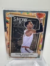 2024-25 Topps Chrome 451 Victor Wembanyama #451-4 card