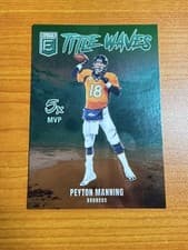 Peyton Manning 2025 Panini Donruss Elite Title Waves card