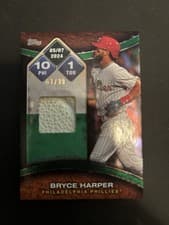 2025 Topps Rounding the Bases Relics Bryce Harper #RTB-BHAR card