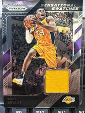 Kobe Bryant 2018 Panini Prizm Sensational Swatches card