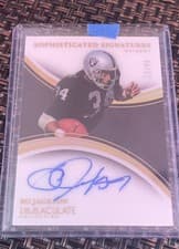 2025 Panini Immaculate Sophisticated Signatures Bo Jackson #2 card