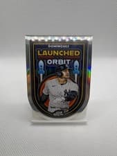 2025 Topps Cosmic Chrome Launched into Orbit Jasson Domínguez #LIO-13 card