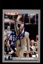 Flip Saunders 2004-05 Topps Total Base Set card