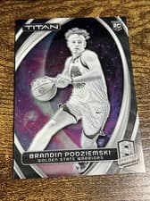 Brandin Podziemski 2023 Panini Spectra Titan card