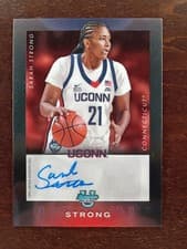 Sarah Strong 2024-25 Bowman's Best University Iso Signatures card