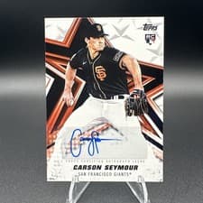 2026 Topps Baseball Stars Autographs Carson Seymour #BSA-CSE card
