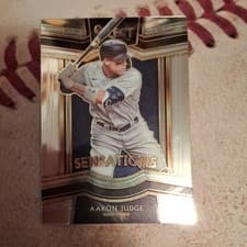 Aaron Judge 2021 Panini Select Sensations card