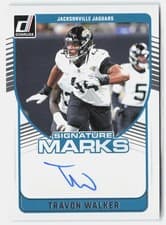 2024 Donruss Signature Marks Travon Walker #SMA-TWA card