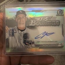 2024 Bowman Chrome My 1st Bowman Autographs Colson Montgomery #1BA-CM card