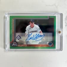 2025 Topps Pro Debut Autographs Nick Kurtz #PD-1 card