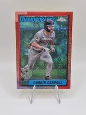 Corbin Carroll 2025 Topps 1990 Chrome card