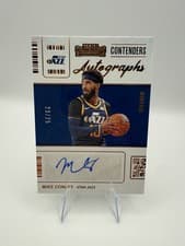Mike Conley 2021 Panini Contenders Contenders Autographs card