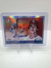 2025 Topps Chrome Platinum Autographs Ted Simmons #CPA-TSI card