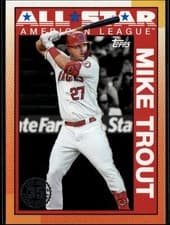 Mike Trout 2025 Topps 1990 All-Star card