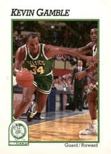 Kevin Gamble 1991-92 Hoops Base Set card