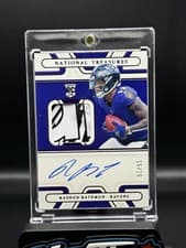 Rashod Bateman 2021 Panini National Treasures card
