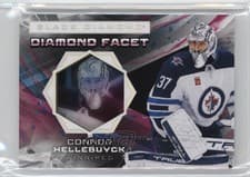 2025-26 Upper Deck Black Diamond Diamond Facet Connor Hellebuyck #DF-CH card