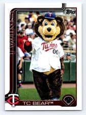 2025 Topps Mascots TC Bear #M-15 card