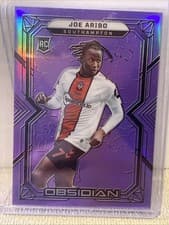 Joe Aribo 2022 Panini Obsidian card
