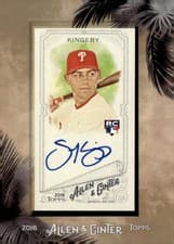 Scott Kingery 2018 Topps Allen & Ginter Framed Mini Autographs card