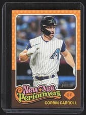 Corbin Carroll 2024 Topps Heritage New Age Performers card