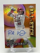 2024 Topps Chrome Update All-Etch Autograph Paul Goldschmidt #CUAE-PG card