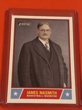 2025 Topps Heritage Notable Americans James Naismith #NS-86 card