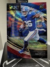 Saquon Barkley 2018 Panini Select card