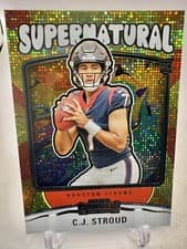 C.J. Stroud 2023 Panini Contenders Supernatural card